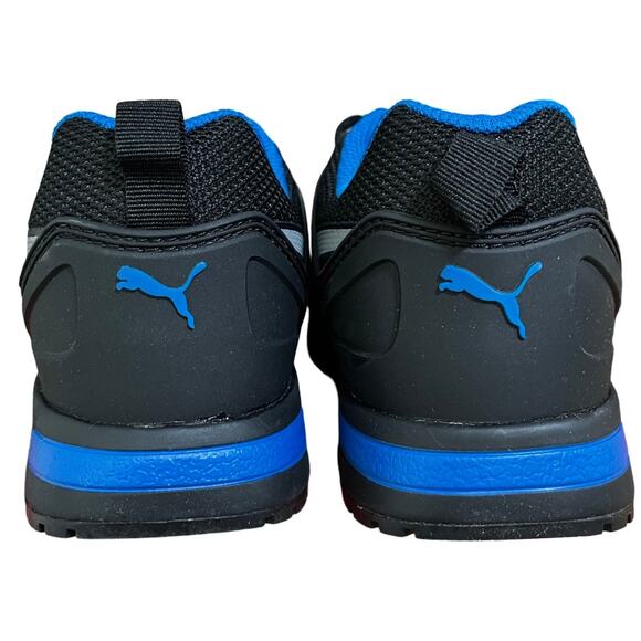 PUMA Womens Levity Knit Low ASTM EH Lace Up Sneaker Size 7 Black Athletic NEW - Picture 5 of 10